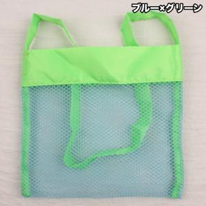 ビーチバッグ プールバッグ メッシュバッグ シ...の詳細画像3