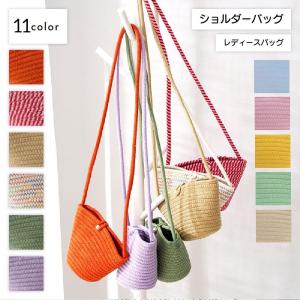 ショルダーバッグ バケツバッグ ポシェット かご...の商品画像