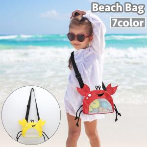 ビーチバッグ プールバッグ ショルダーバッグ メ...の商品画像