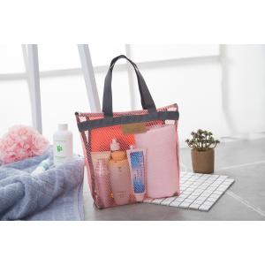 メッシュバッグ スパバッグ ビーチバッグ レデ...の詳細画像1