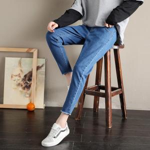 マタニティパンツ ジーパン デニム ロングパン...の詳細画像1