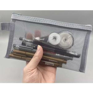 ペンケース 2個セット 筆箱 ペンポーチ メッ...の詳細画像1