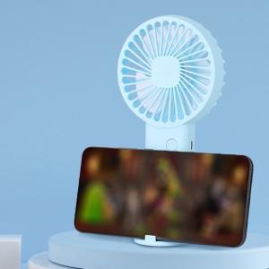 ポータブル扇風機 USB充電式 スマホスタンド...の詳細画像1