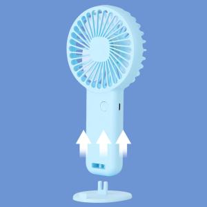 ポータブル扇風機 USB充電式 スマホスタンド...の詳細画像5