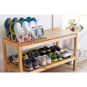 シューズスタンド 2個セット シューズラック ...の詳細画像3