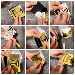 サインプレート WiFi ボード 看板 標識 ...の詳細画像5