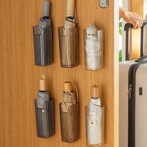 傘立て 傘入れ 折りたたみ傘用 壁付け 壁掛け...の詳細画像1