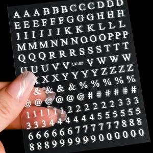 ネイルシール ネイルステッカー アルファベット...の詳細画像3