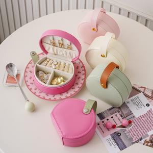 アクセサリーケース ジュエリーボックス ラウン...の詳細画像4