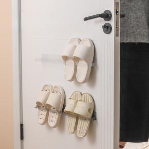 スリッパラック スリッパ立て タオル掛け 壁掛...の詳細画像5