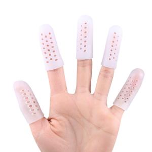 指サック 2個セット 靴擦れ防止 キャップ サ...の詳細画像1