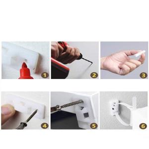 家具転倒防止器具 5個セット 壁面固定器具 耐...の詳細画像5