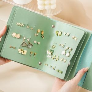 アクセサリーケース ピアスケース 手帳型 持ち...の詳細画像1