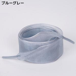 靴紐 靴ひも シューレース レディース オーガ...の詳細画像4