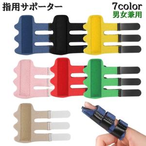 指用サポーター 手指用 単品 サポート スポーツケア用品 マジック テープ 面ファスナー 人差し指 中指 薬指