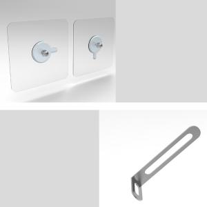 家具転倒防止器具 耐震ストッパー 単品 1個 ...の詳細画像5