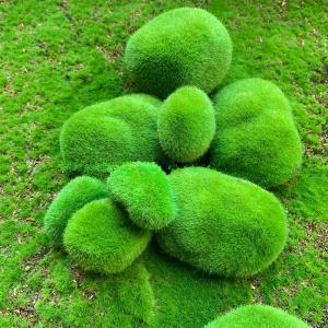 フェイク苔石 5個セット 苔玉 石 岩 コケリ...の詳細画像2