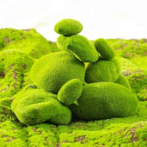 フェイク苔石 5個セット 苔玉 石 岩 コケリ...の詳細画像4