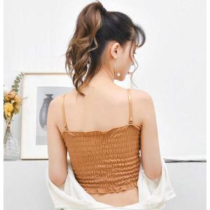 ブラトップ キャミソール カップ付きインナー ...の詳細画像2