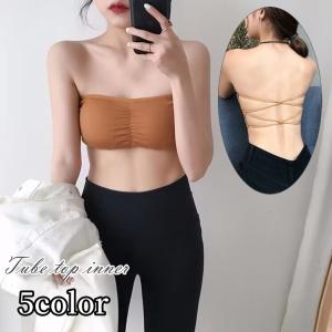 チューブトップブラ ストラップレスブラ レディー...の商品画像