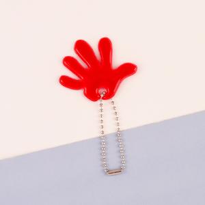 反射キーホルダー 単品 1個 リフレクター キ...の詳細画像5