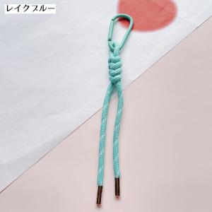 キーホルダー キーリング ストラップ ロープ風...の詳細画像4