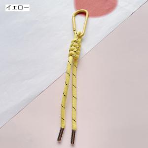 キーホルダー キーリング ストラップ ロープ風...の詳細画像5