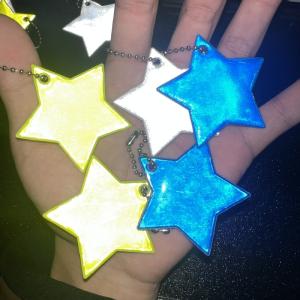 反射キーホルダー 5個セット リフレクター キ...の詳細画像5