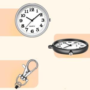 懐中時計 キーホルダー ナース時計 時計 電池...の詳細画像2