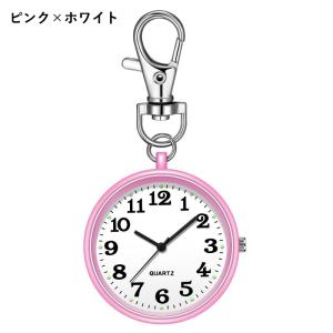 懐中時計 キーホルダー 時計 電池式 ナースウ...の詳細画像3