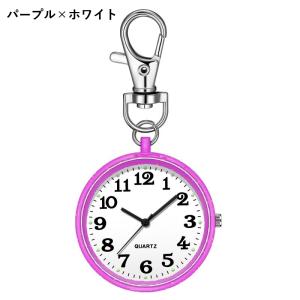 懐中時計 キーホルダー 時計 電池式 ナースウ...の詳細画像4