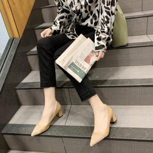 パンプス レディース 靴 女性 大人 チャンキ...の詳細画像2