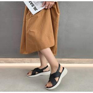 コンフォートサンダル 厚底 レディース 女性 ...の詳細画像4