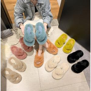 スリッパ オープントゥ 前開き ルームシューズ...の詳細画像2