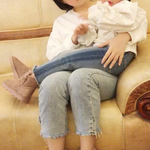 ブーツ ムートン風 キッズ 子供用 男の子 女...の詳細画像3