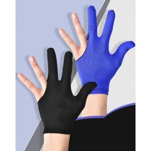ビリヤードグローブ 手袋 3本指 両手兼用 ビ...の詳細画像2