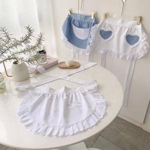 ショートエプロン ハーフエプロン レディース ...の詳細画像2