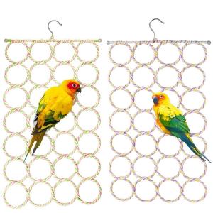 クライミングネット 鳥 小動物 インコ オウム...の詳細画像2