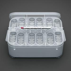 爬虫類専用孵卵器 12個入り エッグトレイ 卵...の詳細画像2