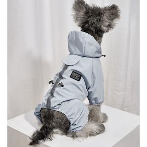 ペット用レインコート ドッグウェア 犬用 袖あ...の詳細画像2