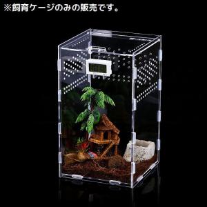 飼育ケージ 飼育ケース 爬虫類 両生類 昆虫 ...の詳細画像1