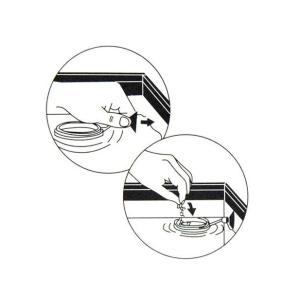餌拡散防止リング 魚 水槽用 吸盤付き 熱帯魚...の詳細画像1