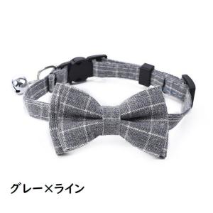 猫用首輪 ねこ ペット用品 チェック柄 カラー...の詳細画像2