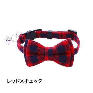 猫用首輪 ねこ ペット用品 チェック柄 カラー...の詳細画像3