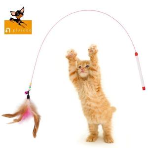 猫じゃらし ねこじゃらし ネコじゃらし 羽 鈴 フェザー 羽根 おもちゃ オモチャ 猫用品 猫グッズ ネコ用 ねこ用 にゃんこ ニャンコ キャットグッ