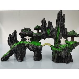 水槽用オブジェ 庭園風オブジェ 隠れ家 棲み家 橋