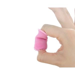 ペット用歯ブラシ 指サック型 半透明 犬 イヌ...の詳細画像4