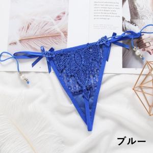 Gストリング Tバック ショーツ 紐パン レデ...の詳細画像4