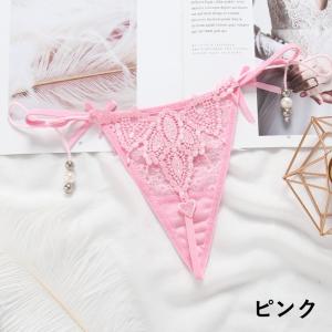 Gストリング Tバック ショーツ 紐パン レデ...の詳細画像5