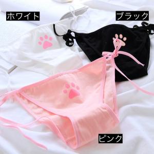 ふんどし型パンツ ふんどしショーツ 紐パン レ...の詳細画像4